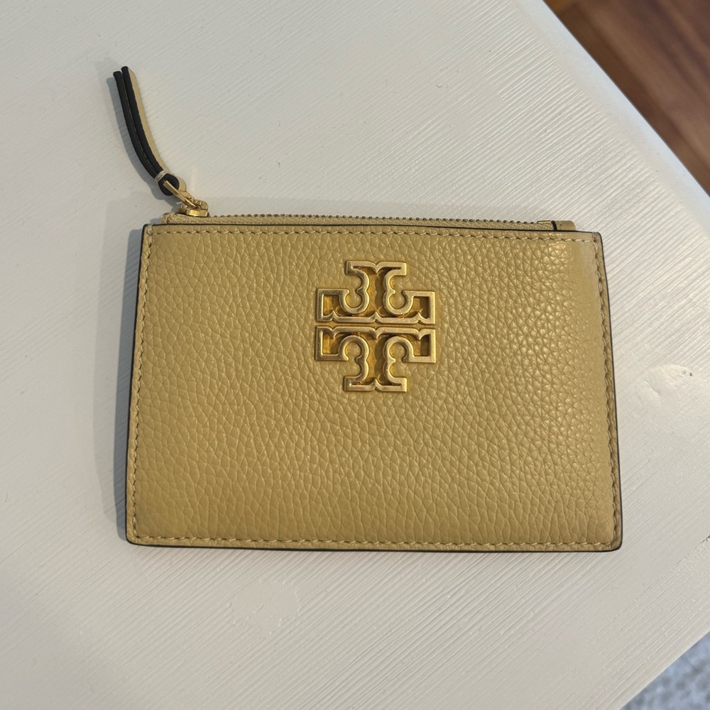 Tory Burch Britten Zip Card Case